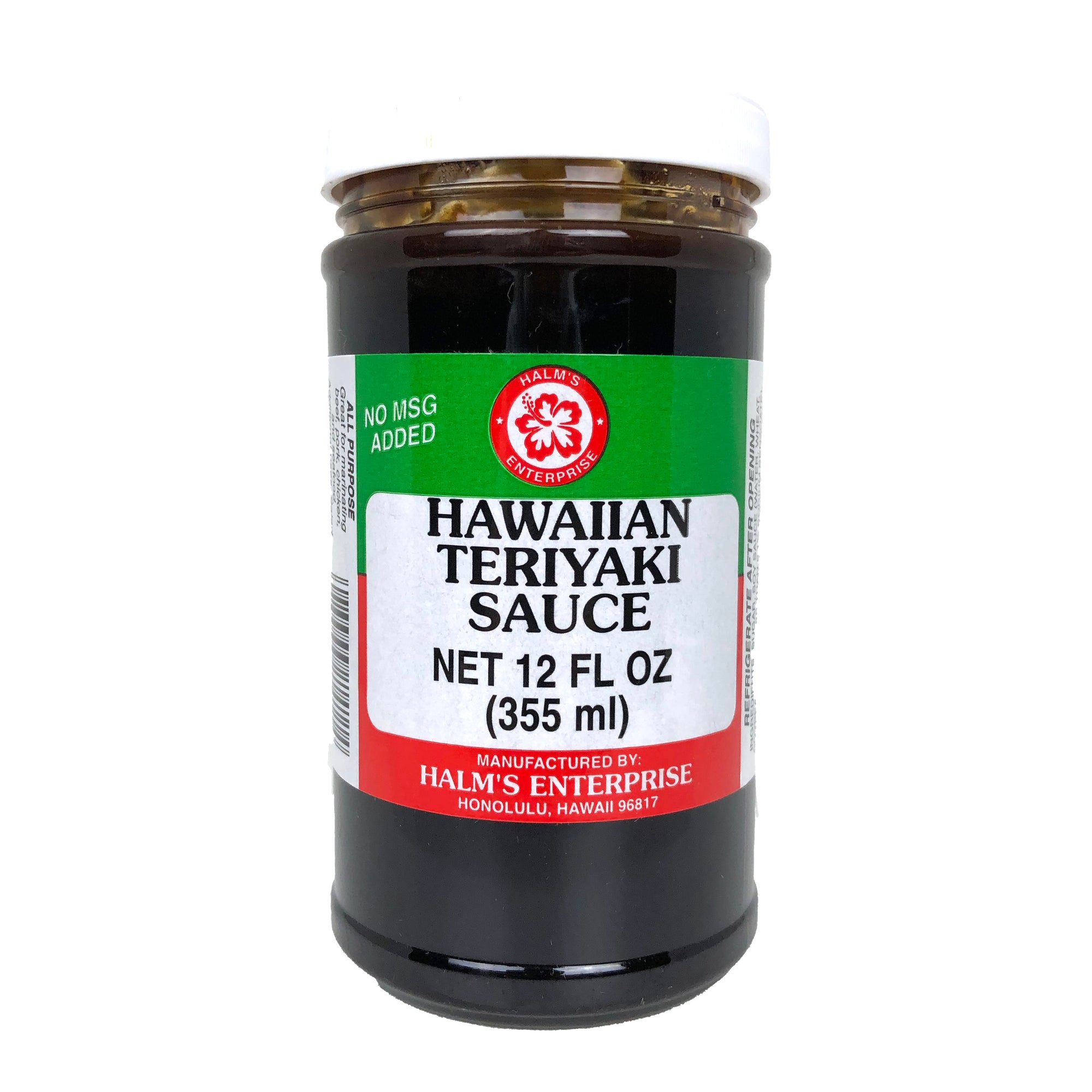 Halm's Hawaiian Teriyaki Sauce